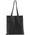 WM161/W161 Organic cotton InCo. bag for life Black colour image